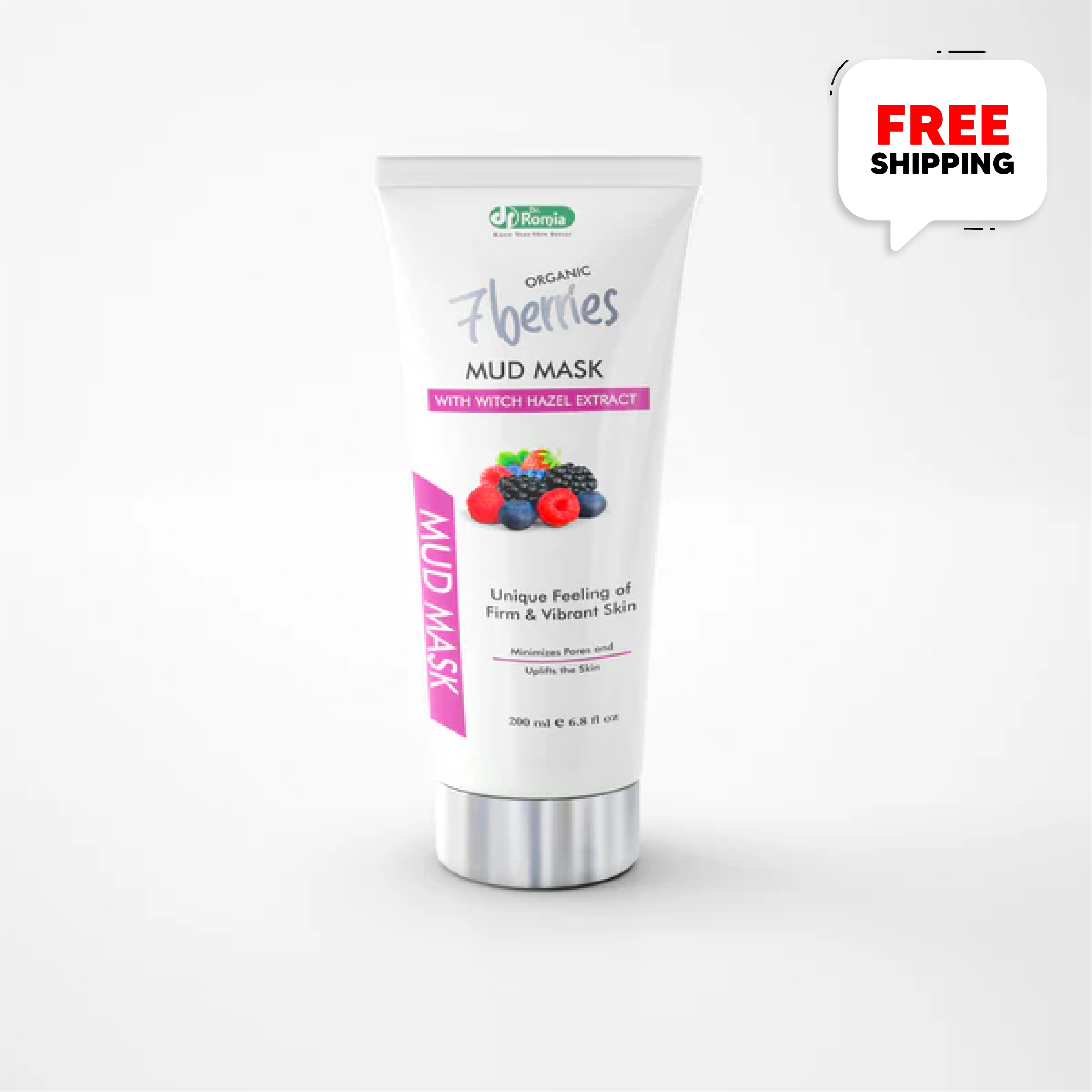 Face Mask For Skin Whitening – Organic 7 Berries Mud Mask