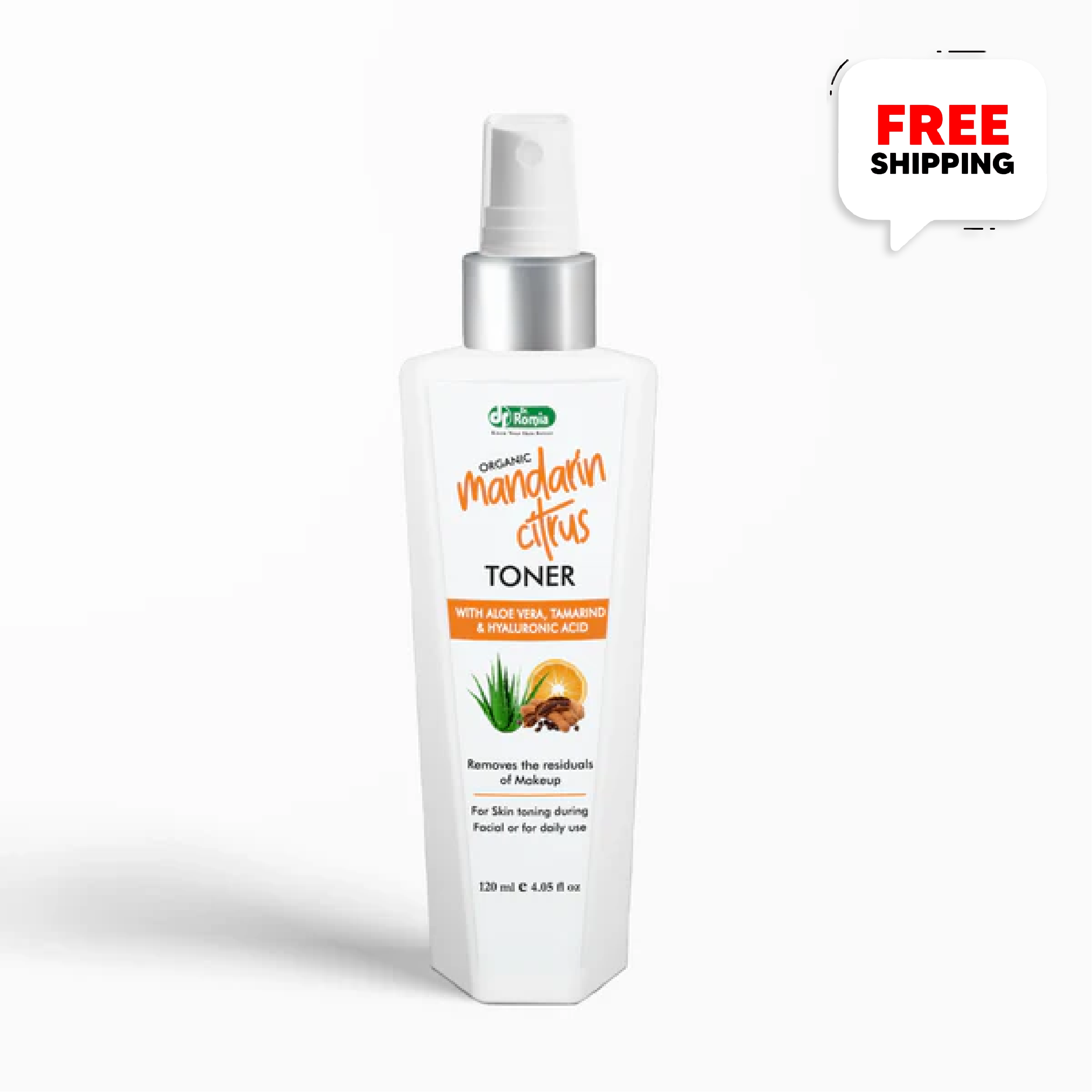 Treatment For Open Pores – Organic Mandarin Citrus Toner