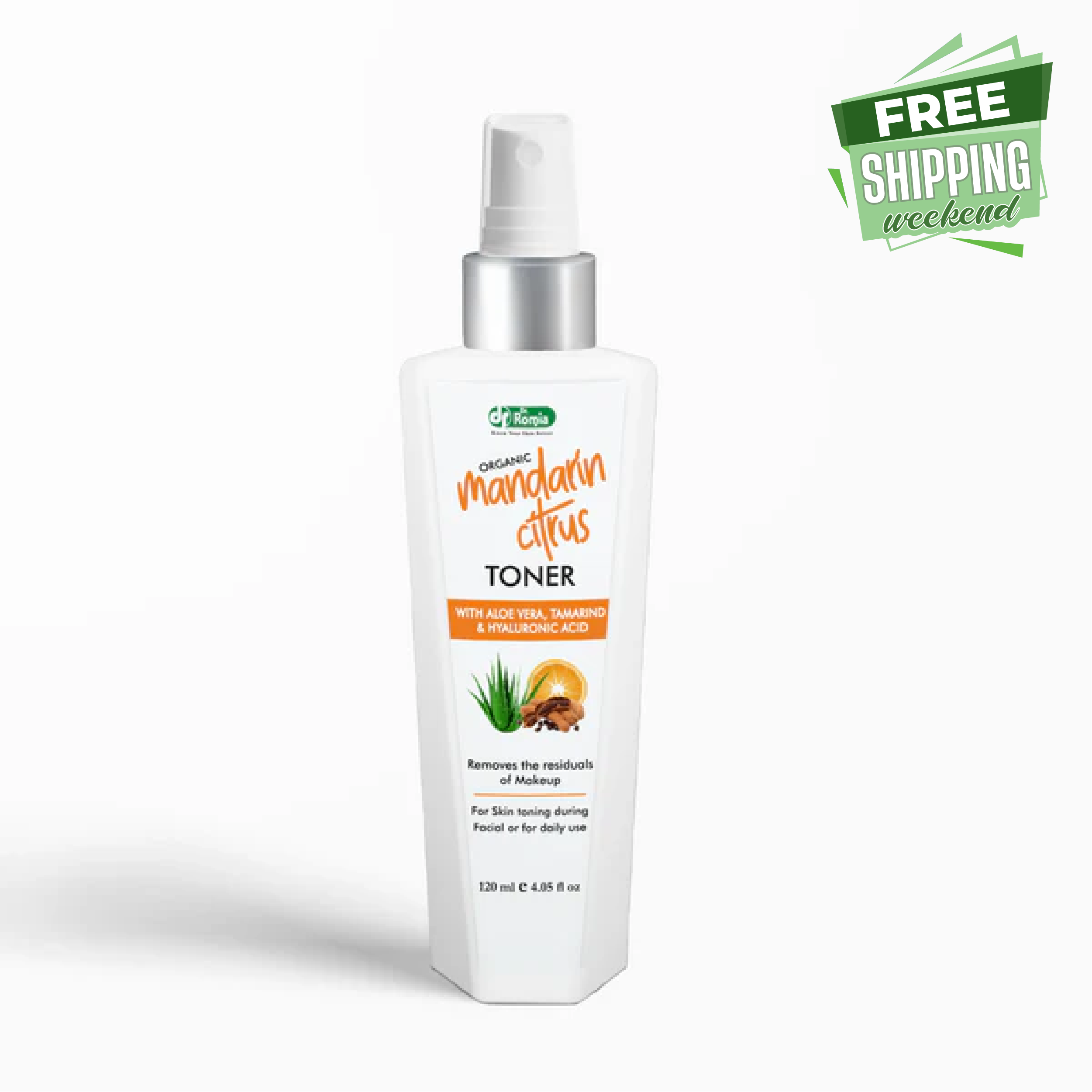 Treatment For Open Pores – Organic Mandarin Citrus Toner