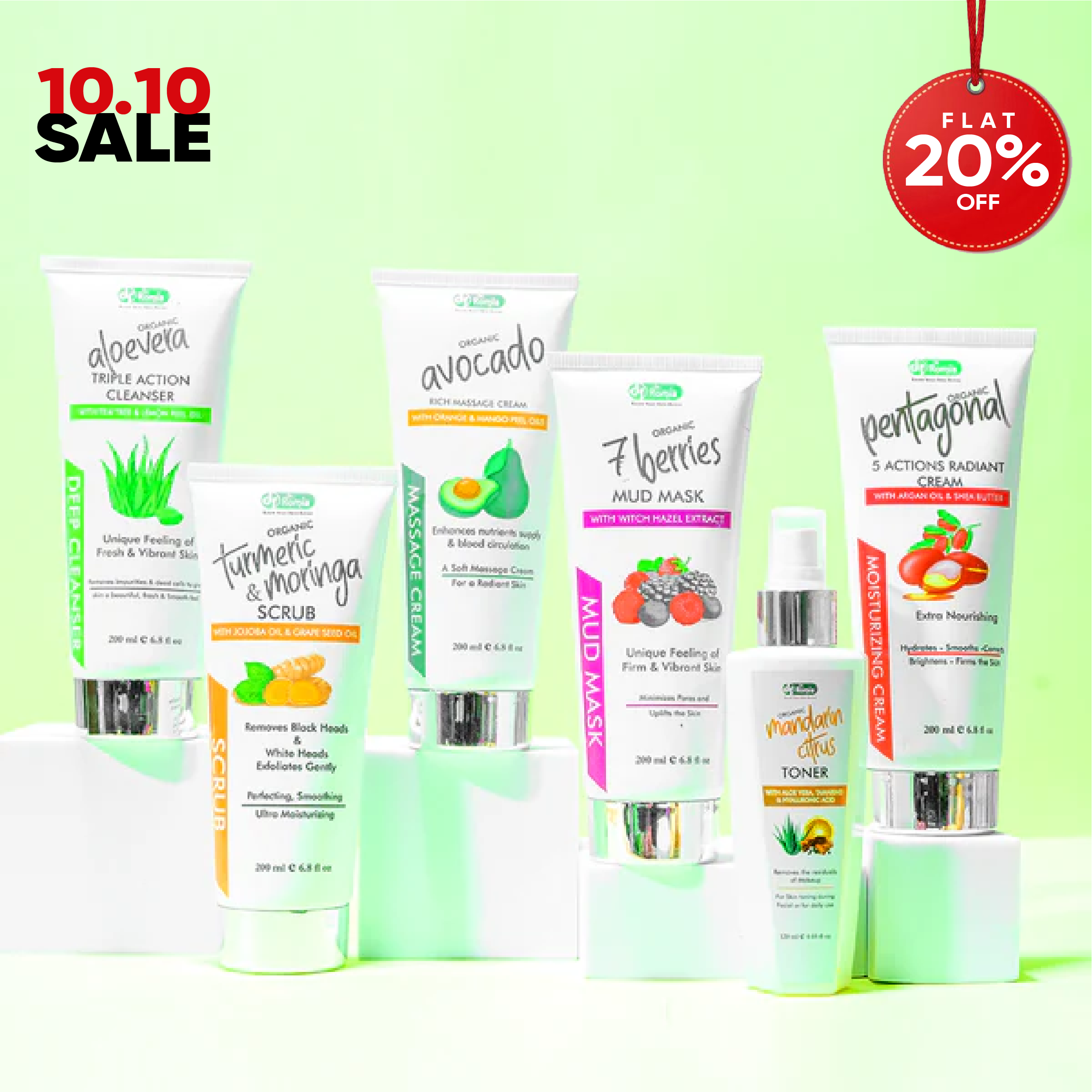 organic whitening facial kit