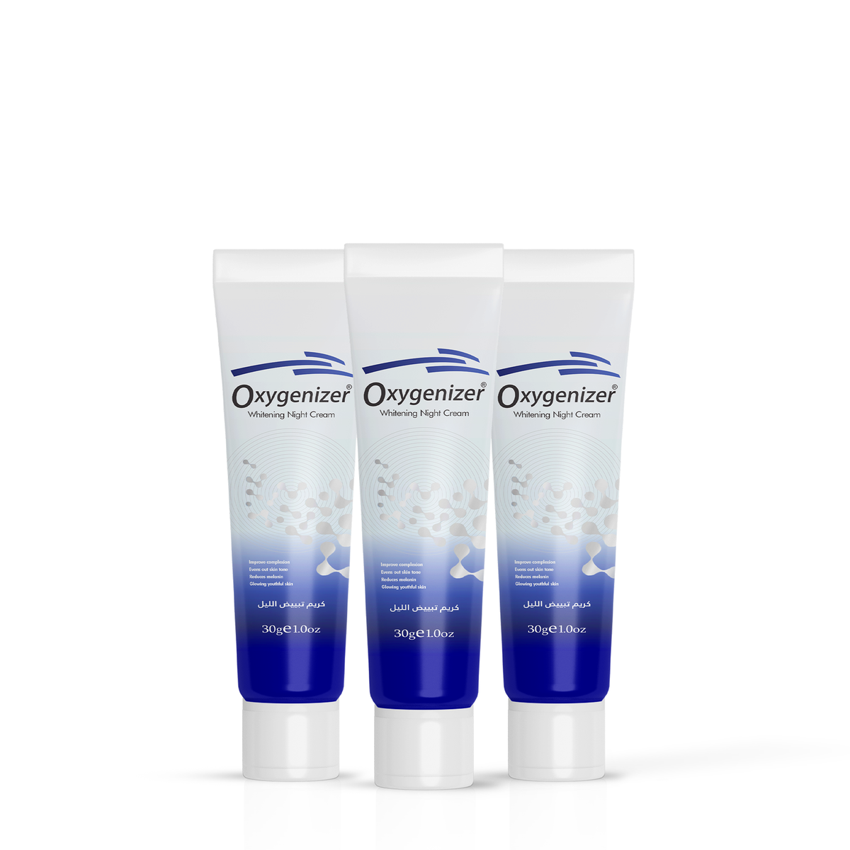 Oxygenizer Whitening Night Cream - Triple Pack