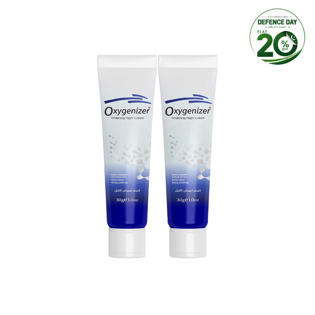 Oxygenizer Whitening Night Cream - 2 Pack