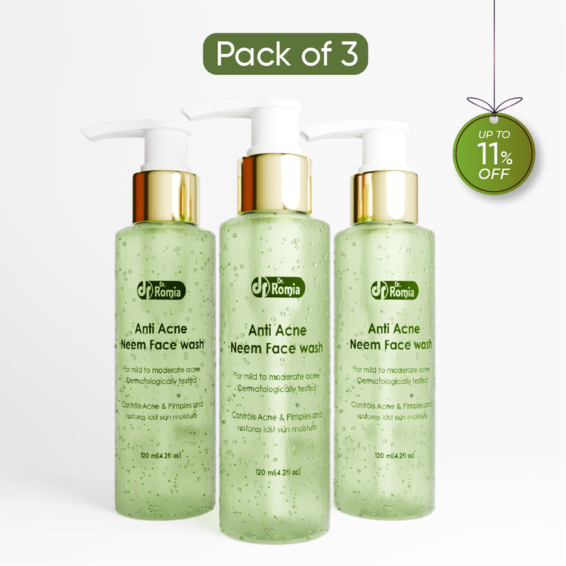 Anti Acne Neem Face Wash 3 Packs