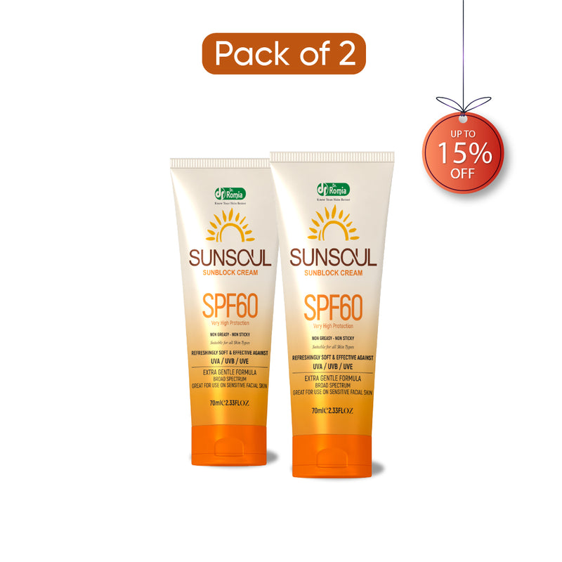 Sunsoul Sunblock - 2 Pack