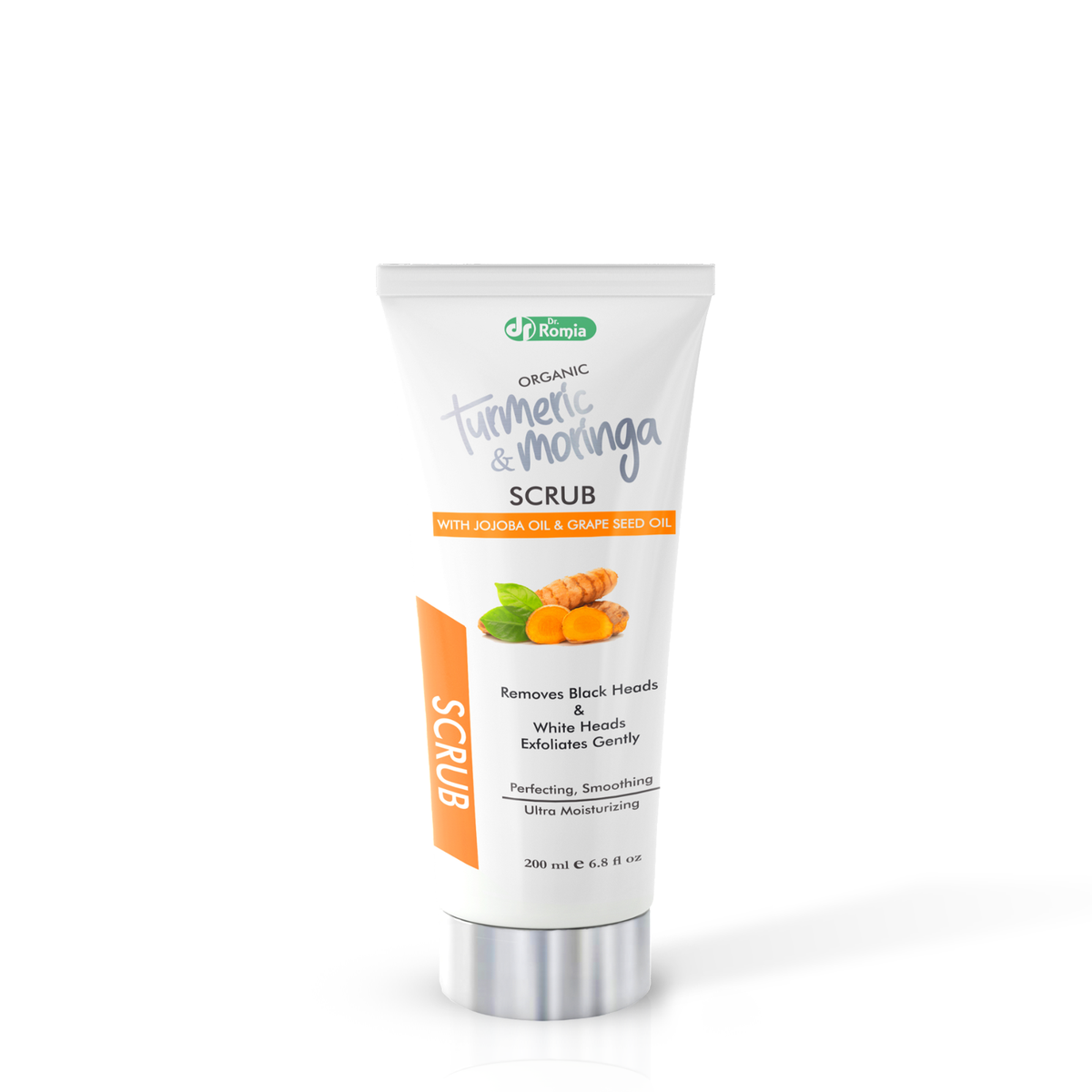 The Best Exfoliator For Face – Organic Turmeric & Moringa Scrub
