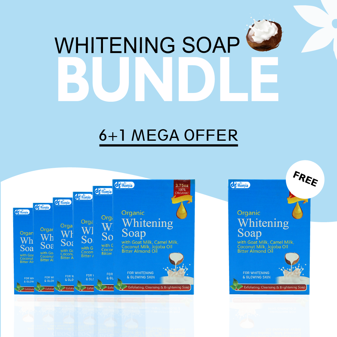 WHITENING SOAP BUNDLE 6 1 Dr Romia