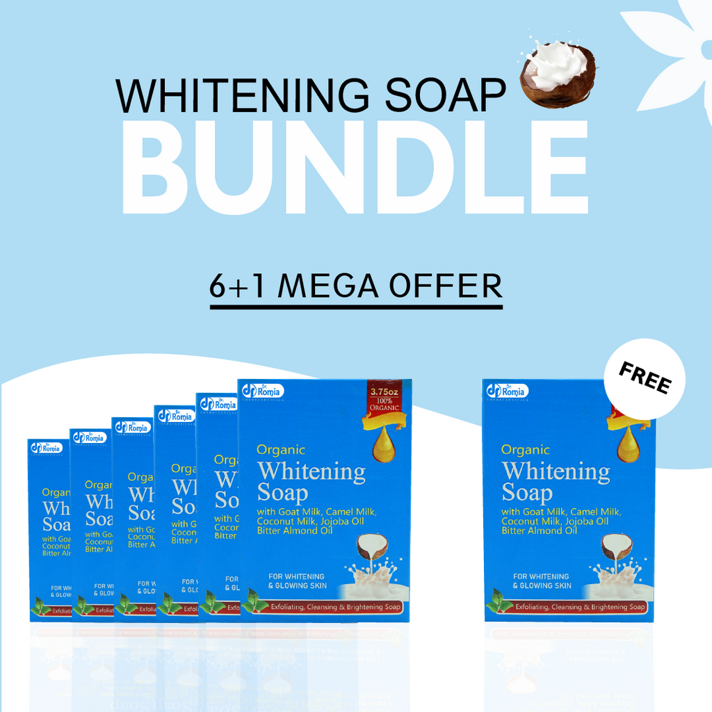 Whitening Soap Bundle 6 1 For Skin Whitening Glowing Dr.Romia