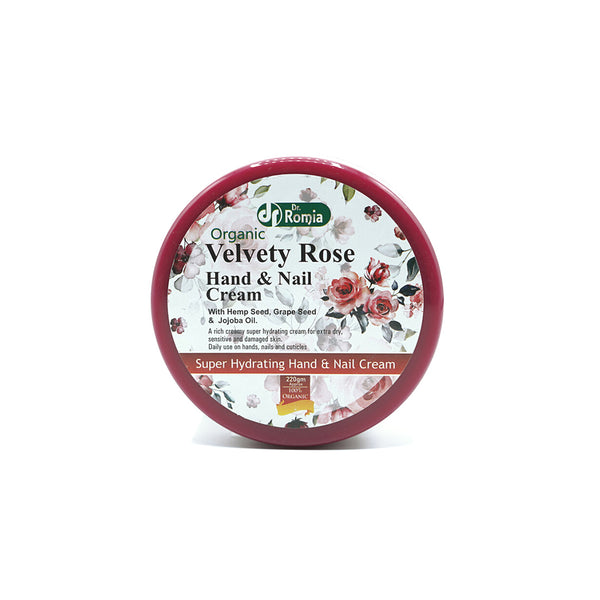 Hand and Foot Whitening Cream – Organic Velvety Rose Hand & Nail Cream